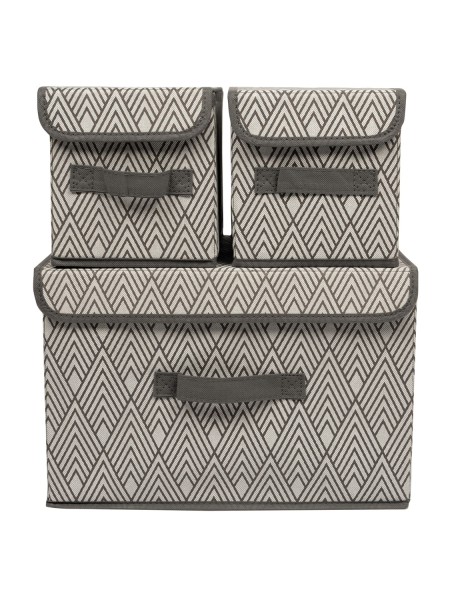 Короб для хранения Набор коробов для хранения Geometry (3 шт.)