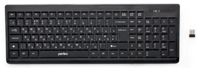 Perfeo клавиатура беспров. "IDEA", USB, чёрная Perfeo PF_3904