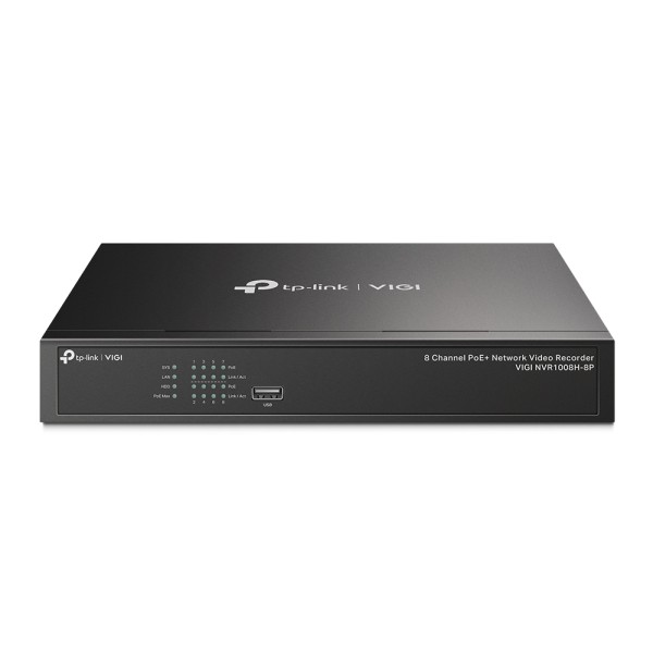 Сетевой видеорегистратор TP-Link VIGI NVR1008H-8P