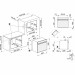 Встраиваемая электрическая духовка Smeg Духовой шкаф электрический Smeg SO6302M2X