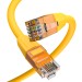 GCR Патч-корд прямой 1.5m LSZH UTP кат.6, желтый, 24 AWG, литой без фиксатора, ethernet high speed, RJ45, T568B, GCR-52788 Greenconnect RJ45(m) - RJ45(m) Cat. 6 U/UTP LSZH 1.5м