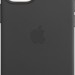 Чехол MagSafe для iPhone 12 mini Кожаный чехол MagSafe для iPhone 12 mini, чёрный цвет