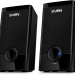 Колонки пластиковые SVEN 318, чёрный, акустическая система 2.0 (USB, мощность 2x2.5 Вт(RMS)), черный SVEN 318