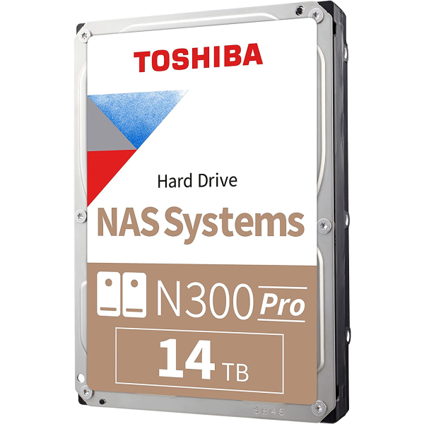 Жесткий диск Toshiba N300 Pro NAS 14Tb (HDWG51EXZSTB)