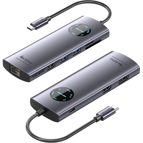 Мультифункциональный хаб Vention USB-C 9 в 1 Vention TQUHB