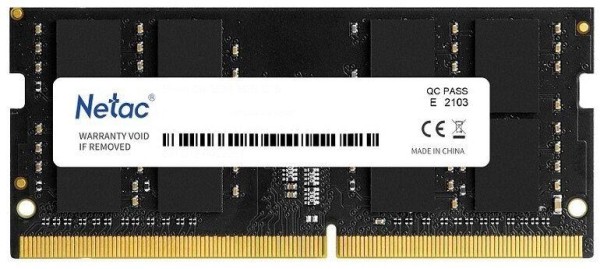 Память DDR4 16Gb 2666MHz Netac NTBSD4N26SP-16