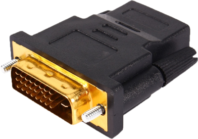 Greenconnect Адаптер-переходник DVI-D Dual-link 24+1M/HDMI 19F GCR-CV105 Greenconnect DVI 24+1M/HDMI 19F