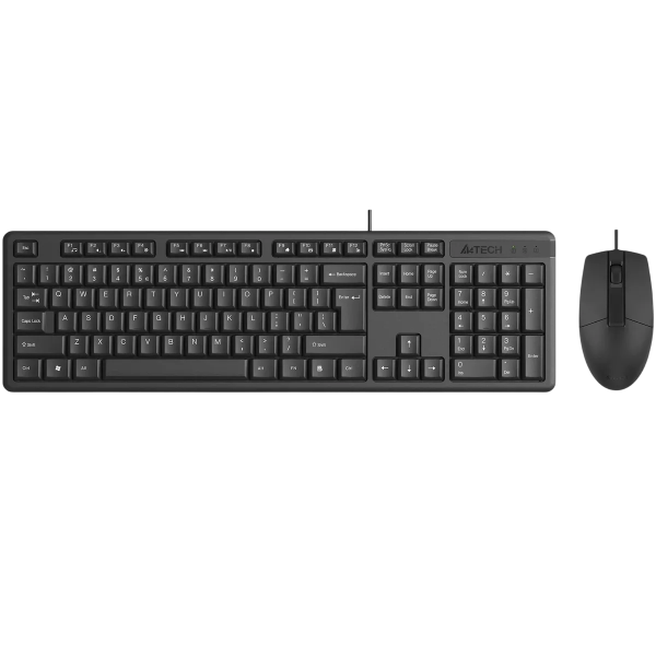 Клавиатура + мышь A4Tech KR-3330S клав:черный мышь:черный USB A4Tech KR-3330S