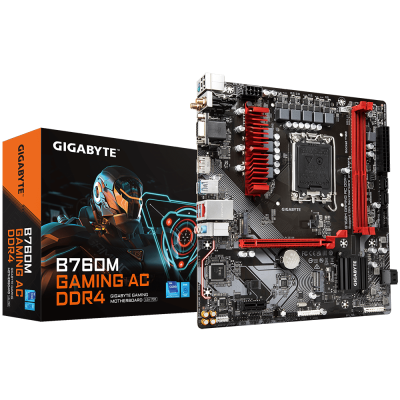 Материнская плата GIGABYTE B760M GAMING AC DDR4