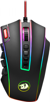Redragon Проводная игровая мышь Legend Chroma X RGB,24 кнопки,32000 dpi Defender 70517