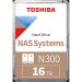 Жесткий диск Toshiba N300 NAS 16Tb (HDWG51GXZSTA)