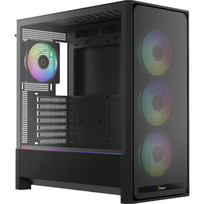 Корпус ПК без блока питания Ocypus Delta-C70-BKG400XX-GL