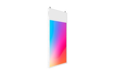 Тонкий двусторонний дисплеи Lumien [LCBD4901FHD] серии Clear, крепление к потолку, диагональ 49",разрешение 1920x1080, контрастность 1200:1, яркость 350+700 кд/кв.м, Android 11, портретная/ ландшафтная ориентация