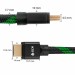 GCR Кабель HDMI 2.1, 8K 60Hz, 4K 144Hz, 0.5m, динамический HDR 4:4:4, Ultra HD, 48.0 Гбит/с, тройное экранирование, ферритовые фильтры, GCR-51871 Greenconnect HDMI (m)- HDMI (m) 0.5м