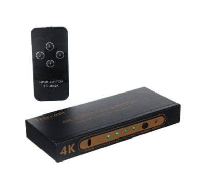 Переключатель HDMI 4=>1 4k@ 30HZ Telecom.