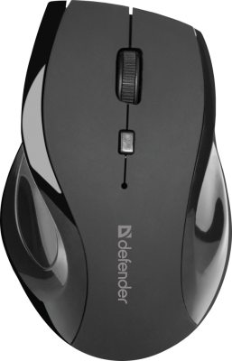 Defender Беспроводная оптическая мышь Accura MM-295 черный,6 кнопок, 800-1600 dpi Defender Accura MM-295 черный,