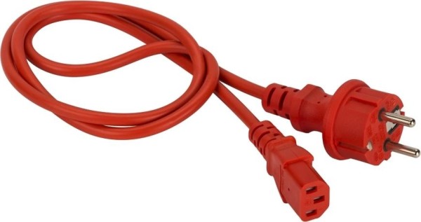 Шнур питания LANMASTER LAN-PP13/SH-10-RD