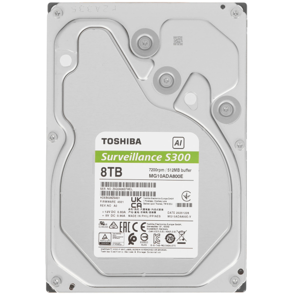Жесткий диск Toshiba MG10ADA800E-V
