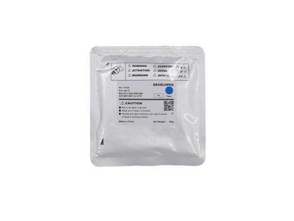 Девелопер для KONICA MINOLTA Bizhub C227i/C257i/C287i Cyan 180г, 90000 стр. (IU-217C-Developer) CET