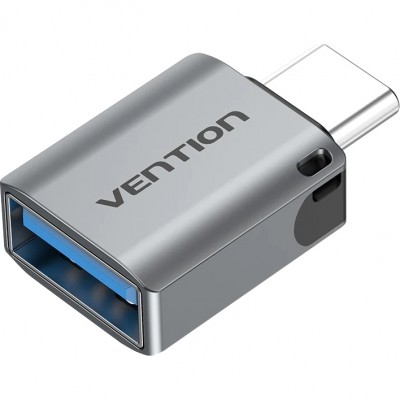 Адаптер-переходник Vention OTG USB Type C M/ USB 3.0 AF CDQH0