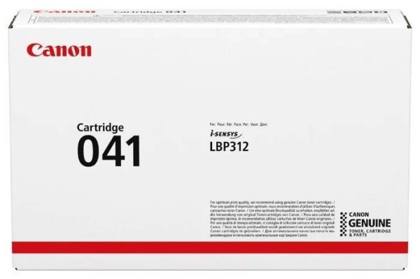Картридж CANON 041 BK  10 000 стр