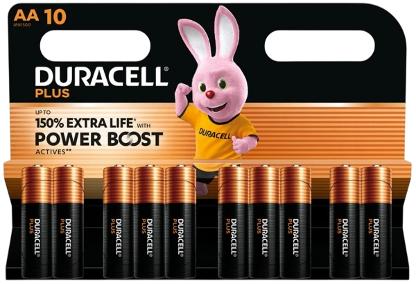 Батарейка AA DURACELL LR6 BL10PLUS