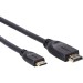 Кабель HDMI-19M --MiniHDMI-19M ver 2.0 1.8m  VCOM <CG583-1.8M> VCOM CG583-1.8M