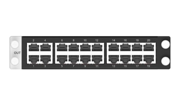 Отправляющая карта Pixelhue [LU_20xRJ45 Sending Card] для LED-экрана: 20xRJ45