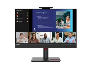 МОНИТОР 23.8" Lenovo ThinkVision T24v-30 Black с поворотом экрана (IPS, 1920x1080, 4 ms, 178°/178°, 250 cd/m, 1000:1)