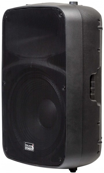 Активная акустическая система ITALIAN STAGE [SPX15A] 2-х полосная, НЧ динамик 15", ВЧ динамик 1", мощность пик./ном. 400/200 Вт, АЧХ 45-20000 Гц, макс. SPL 130 дБ, XLR/TRS микр. вход, XLR/TRS/2xRCA лин. вход, 1/4" TRS лин. выход, 2-х полосный EQ