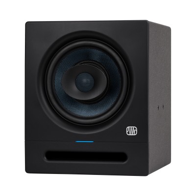 Студийный монитор [2777506131] Presonus [Eris Pro 8] активный, 2-х полосный, коаксиальный динамик: ВЧ 1,25" silk soft-dome, НЧ 8" composite, bi-amped усилитель класса AB, мощность: 140 Вт, частоты: 35-20000 Гц, SPL 108 дБ, входы: XLR, 1/4" TRS, RCA