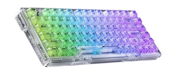 Redragon Клавиатура беспроводная Elf Pro RU,RGB,бел,BT+2.4G,гаскет