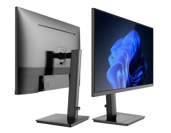 МОНИТОР 27" BRAVUS BVU2735P Black с поворотом экрана (4K, IPS, 3840x2160, 4 ms, 178°/178°, 350 cd/m, 20M:1, +2xHDMI 2.0)