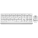 Комплект клавиатура + мышь A4Tech Fstyler F1010, USB, белый