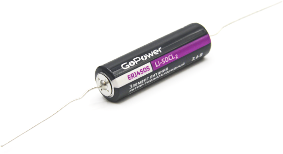 Батарейка GoPower 14505 bulk Li-SOCl2 3.6V (1/50/300) GoPower 14505 bulk Li-SOCl2 3.6V
