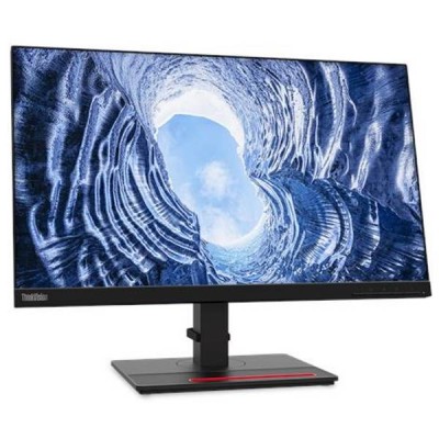 МОНИТОР 23.8" Lenovo ThinkVision T24h-20Black (IPS, LED, Wide, 2560x1440, 6ms, 178°/178°, 300 cd/m, 1000:1, +DP, +НDMI, 