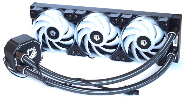 Комплект водяного охлаждения ID-Cooling DASHFLOW_360 (универсальный, 400W, 16.3-31.5 dB, 900-2000 rpm, 3x120мм, (3+4) pi