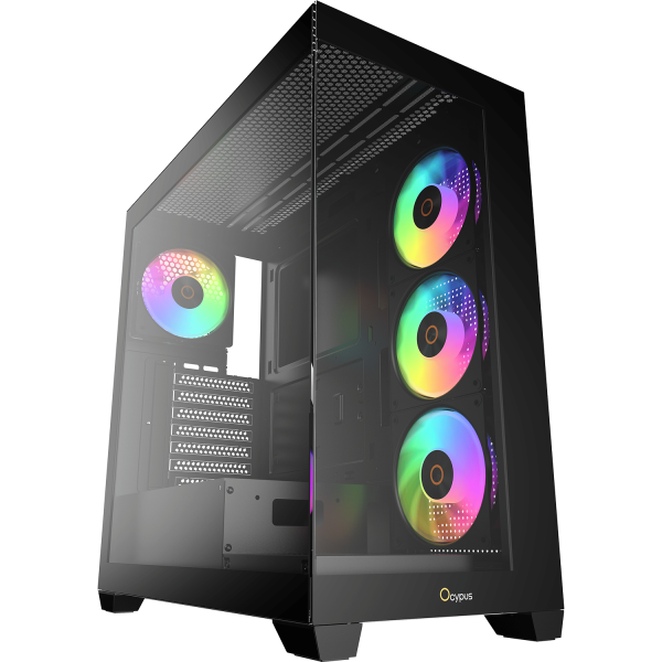 Корпус ПК без блока питания Ocypus Gamma-C72-BKD400XX-GL