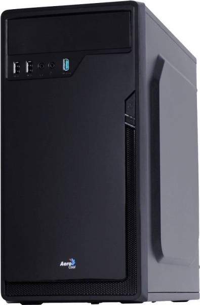 Корпус Minitower Aerocool "Cs-100 Advance Black" micro ATX / mini ITX (без БП) 4713105955217