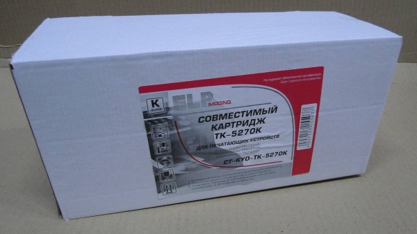 Тонер-картридж для Kyocera Ecosys M6230cidn/M6630cidn/P6230cdn TK-5270K black 8K  ELP Imaging®