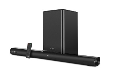 SVEN Саундбар SB-2200D, черный (300Вт, DD, BT, HDMI, ПДУ, Optical, USB, дисплей, беспроводной сабвуфер)