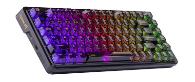 Redragon Клавиатура беспроводная Elf Pro RU,RGB,черн,BT+2.4G,гаскет