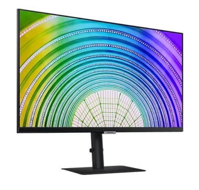 МОНИТОР 27" Samsung S27A600UUI Black с поворотом экрана (IPS, 2560x1440, 75Hz, 5 ms, 178°/178°, 300 cd/m, 1000:1, +НDMI)