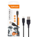 Кабель GoPower GP01L USB (m)-Lightning (m) 1.0м 2.4A ПВХ черный (1/800) GoPower 00-00018568