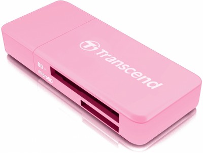 Карт ридер Transcend RDF5 Pink