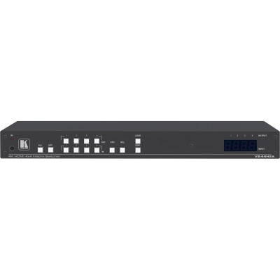 Матричный коммутатор 4х4 HDMI с деэмбеддированием звука; поддержка 4K60 4:4:4 [20-80445030] Kramer VS-44H2A