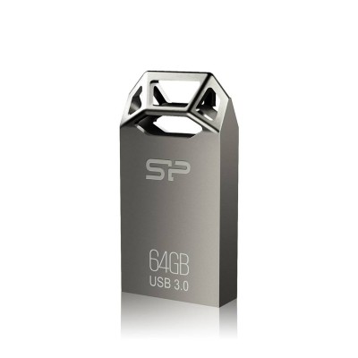 Флеш накопитель 64Gb Silicon Power Jewel J50, USB 3.0, Металлич.корпус