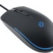 Мышь Oklick 100M черный оптическая 1600dpi USB для ноутбука 4but (1909417) Oklick 1909417