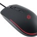 Мышь Oklick 100M черный оптическая 1600dpi USB для ноутбука 4but (1909417) Oklick 1909417