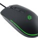 Мышь Oklick 100M черный оптическая 1600dpi USB для ноутбука 4but (1909417) Oklick 1909417
